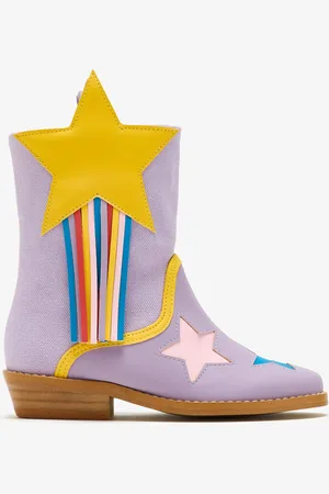 Stella McCartney Star pattern western boots
