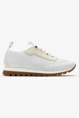 Brunello Cucinelli Sparkling knit sneakers