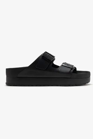 Birkenstock Arizona Pap Flex narrow-width platform sandals