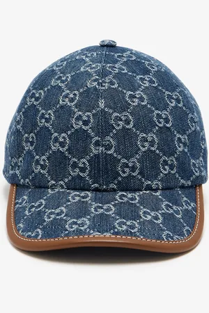 Gucci GG denim baseball hat