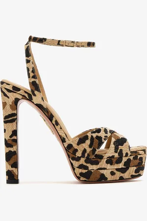 Aquazzura Divine Plateau 130 sandals
