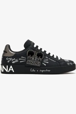 Dolce & Gabbana Portofino calfskin sneakers