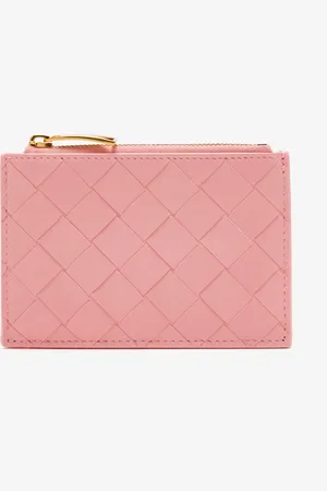 Bottega Veneta Intrecciato zipped card case