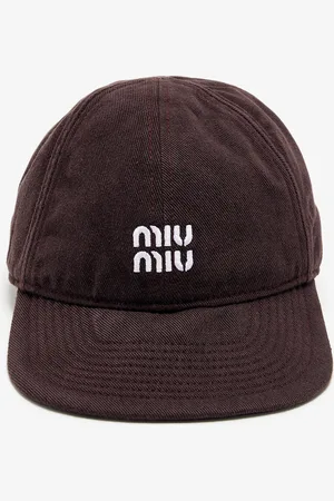 Miu Miu Denim baseball cap