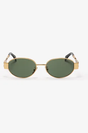 Céline Triomphe oval sunglasses