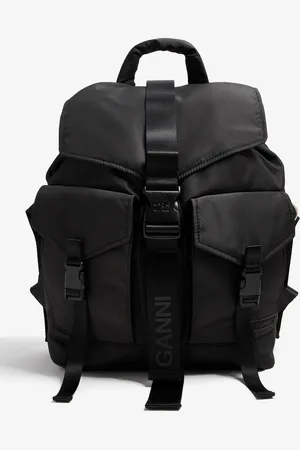 Ganni Recycled tech backpack