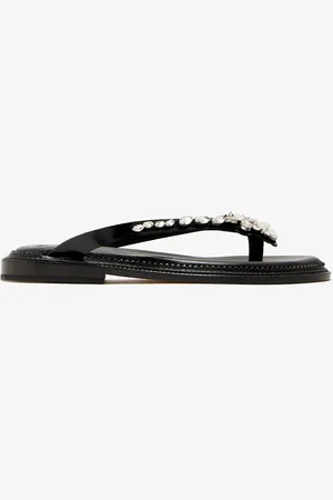 Simone Rocha Embellished thong sandals