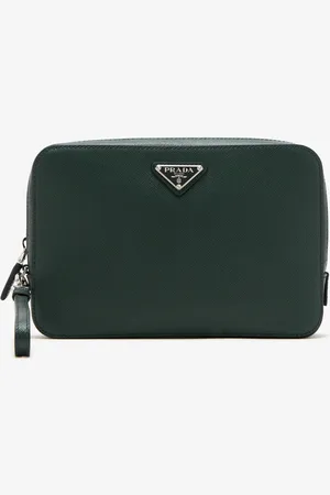 Prada Saffiano leather clutch
