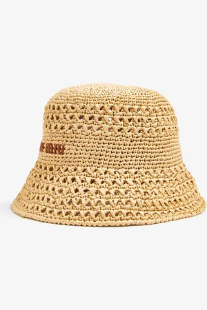 Miu Miu Woven fabric hat