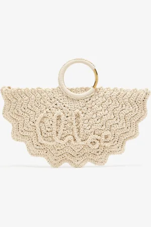 Chloé Bracelet Paravent small crochet tote bag