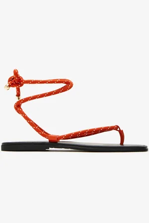VERONICA BEARD Camina cord wrap sandals