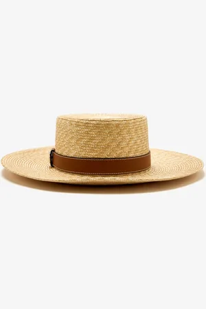 Gucci Woven boater hat