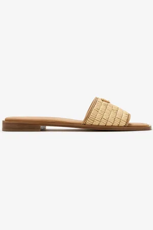 Prada Crochet slide sandals