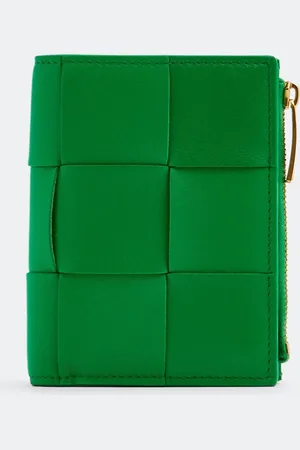 Bottega Veneta Bi-Fold mini zip wallet