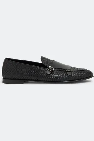 Neil Barrett Leather monk-strap shoes