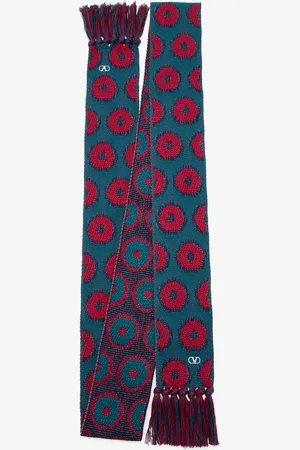 VALENTINO GARAVANI Antibes cotton fringe scarf