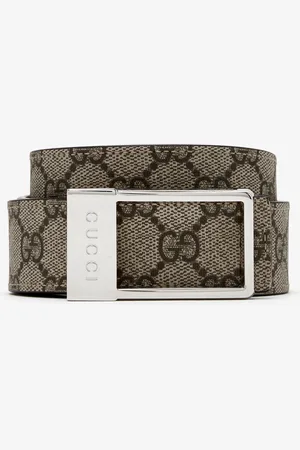 Gucci Rectangular buckle reversible belt