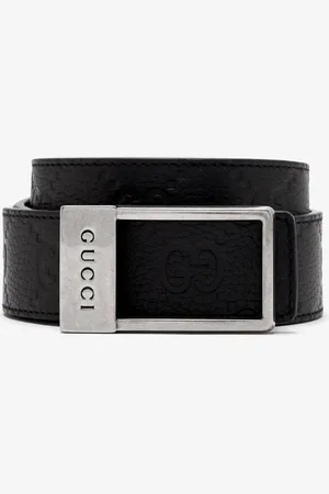 Gucci GG rectangular buckle belt