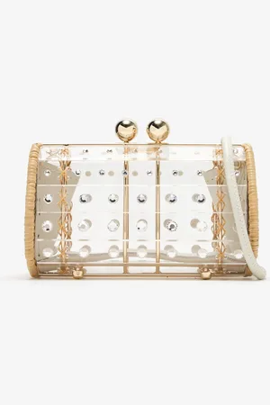 WAIWAI RIO Strass Crystal clutch