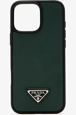 Prada IPhone 16 Pro Max saffiano leather cover