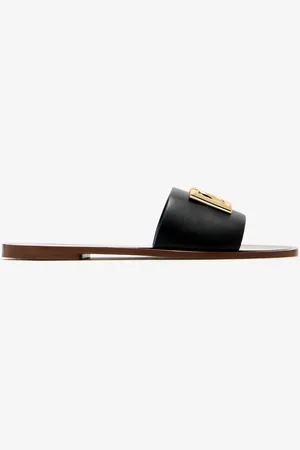 Dolce & Gabbana DG logo flat sandals
