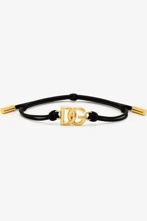 Dolce & Gabbana DG logo cord bracelet