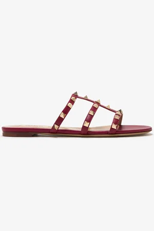 VALENTINO GARAVANI Rockstud flat sandals