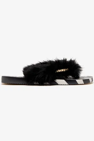 Havaianas X Dolce & Gabbana zebra flip flops