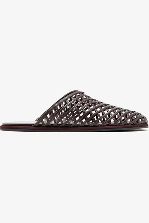 Neous Atik woven leather flats