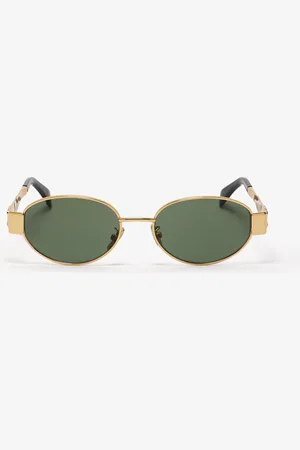 Céline Triomphe oval sunglasses