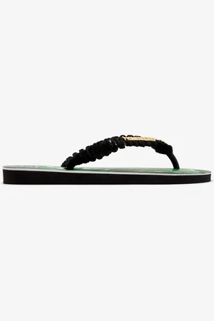 Havaianas X Dolce & Gabbana banana leaf flip flops