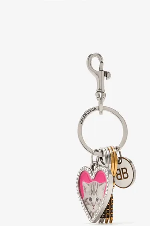 Balenciaga Heart keyring