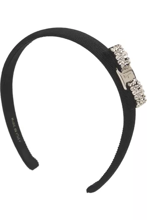 Salvatore Ferragamo Women Headbands - Vara Bow Crystal Headband