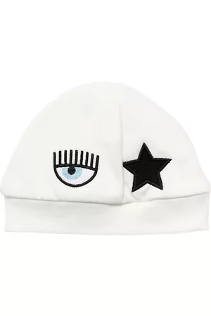 CHIARA FERRAGNI Embroidered Eyestar Interlock Hat