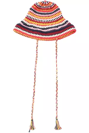 Alanui Beach Break Crocheted Cotton Bucket Hat