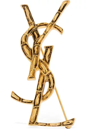 Opyum YSL Brooch Textured Metal