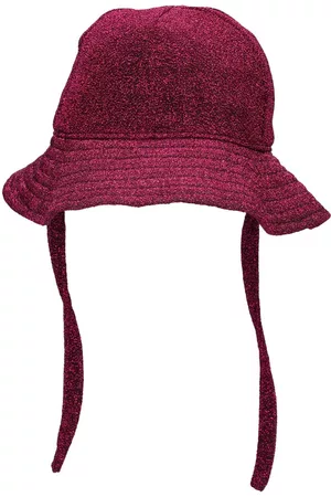 Oseree Lycra & Lurex Bucket Hat