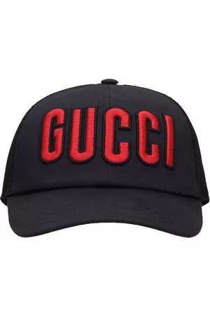 Gucci Logo Cotton Baseball Hat