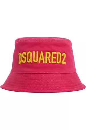 Dsquared2 Logo Cotton Bucket Hat