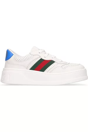 Gucci Girls Sneakers - Leather Sneakers