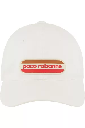 Paco rabanne Logo Patch Cotton Baseball Hat