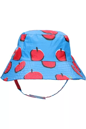 Stella McCartney Apple Print Organic Cotton Bucket Hat