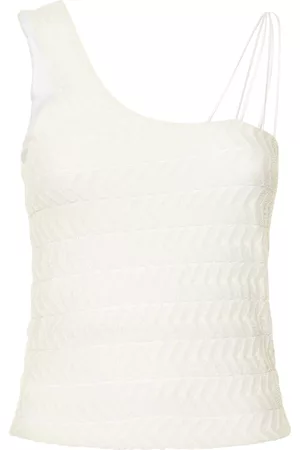 MUSIER PARIS Keros Asymmetrical Stretch Gauze Top