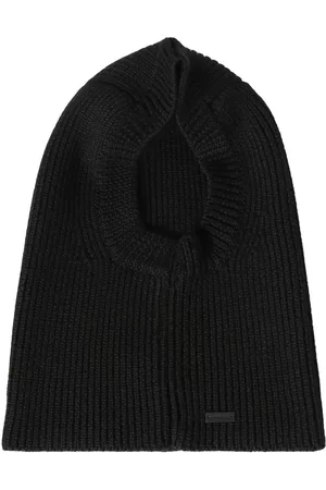Saint Laurent Wool Rib Knit Hood