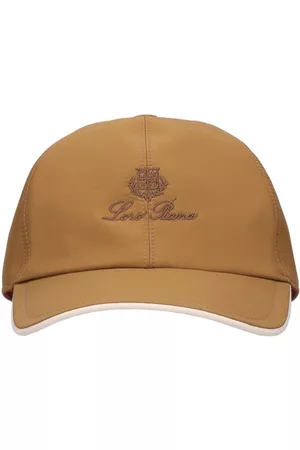 Loro Piana Men Caps - Logo Embroidery Wind Storm System B Cap