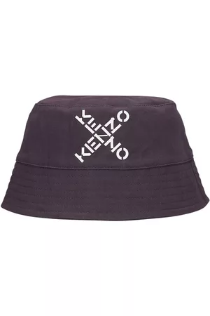 Kenzo Cotton Bucket Hat W/ Logo