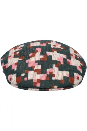 Kangol Pixelated Plaid Acrylic Blend Hat