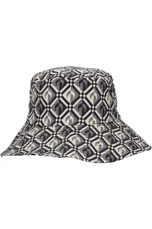 Marine Serre Moon Diamant Cotton Blend Bucket Hat