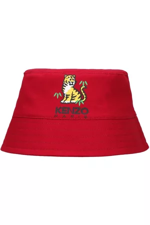 Kenzo Printed Cotton Twill Bucket Hat