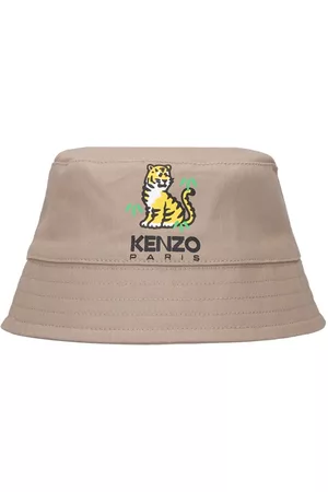 Kenzo Printed Cotton Twill Bucket Hat